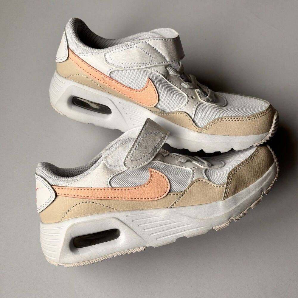 Nike Air Max SC PSV WHITE ECHO PINK OREWOOD CZ5356-122 Little Kids Shoes Sz 2Y